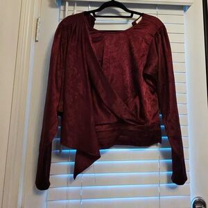 Ronny Kobo Collection Burgundy Top